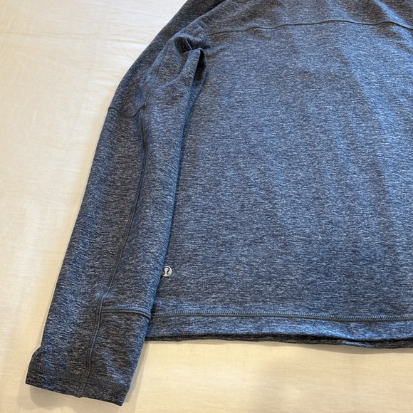 Lululemon Men’s soft and stretchy heather blue hoody size medium - Picture 9 of 11